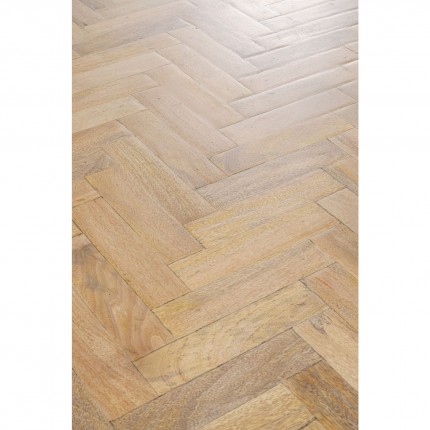 Table Parquet acier brut 180x90cm Kare Design Table Parquet acier brut 180x90cm Kare Design