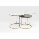 Tables d'appoint Mystic set de 2 Kare Design