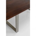 Table Symphony noyer argent 160x80cm Kare Design