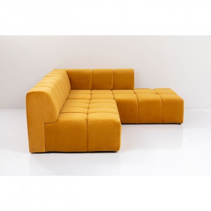 Canapé d'angle Belami droite ocre Kare Design