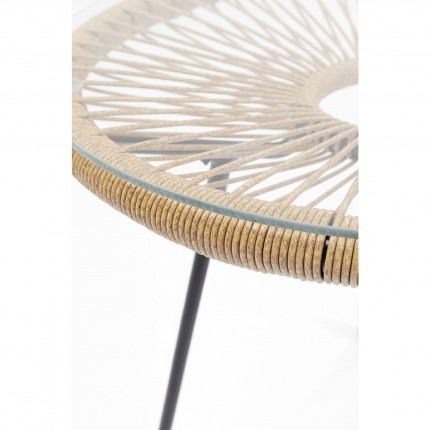 Table d'appoint Acapulco 50cm nature Kare Design