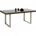 Table Conley pieds argentés 180x90cm Kare Design