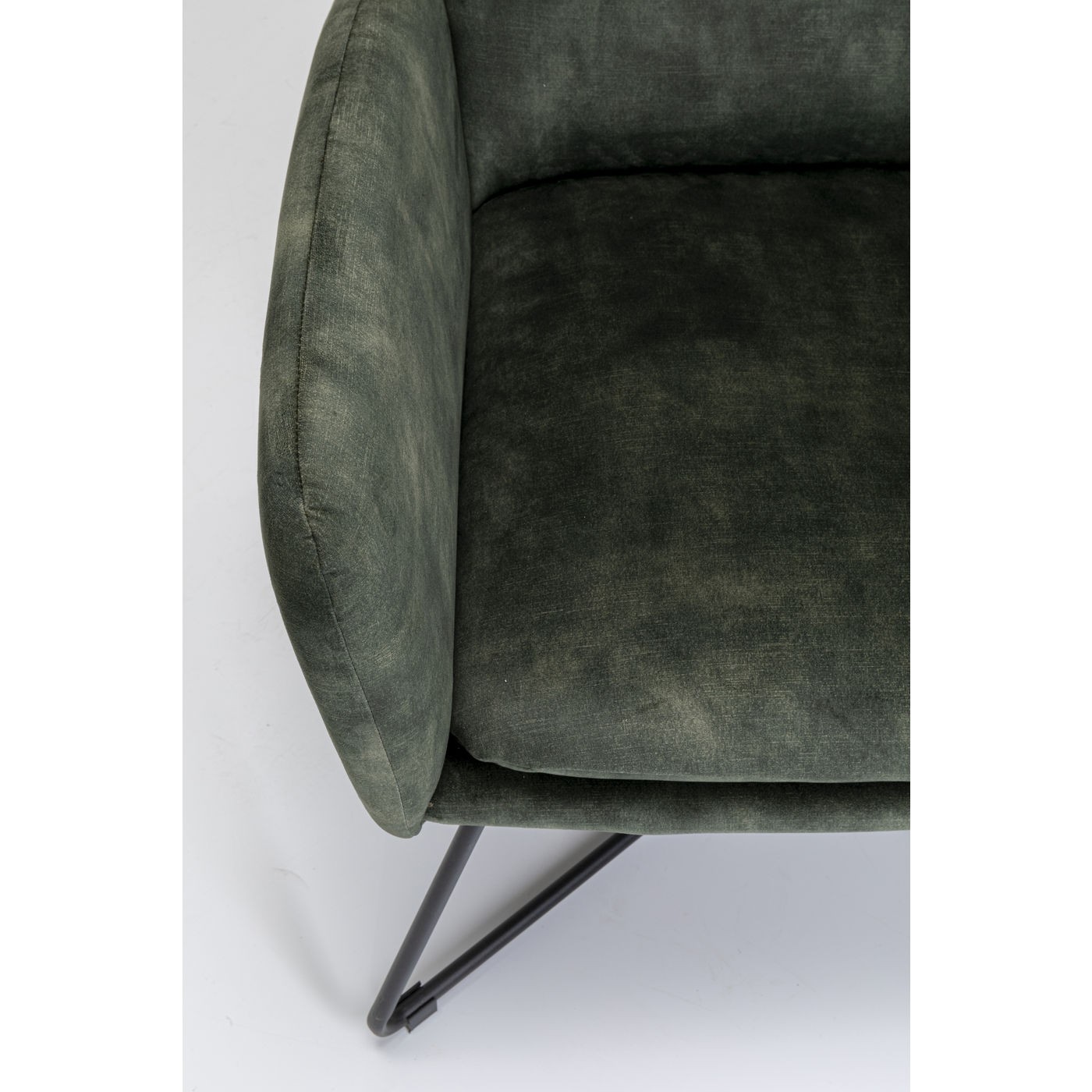 Fauteuil et repose-pieds Leeds Kare Design