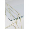 Bureau en verre Polar 135x65cm Kare Design