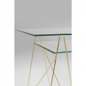 Bureau en verre Polar 135x65cm Kare Design