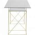 Bureau en verre Polar 135x65cm Kare Design