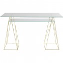 Bureau Polar 135x65cm doré Kare Design