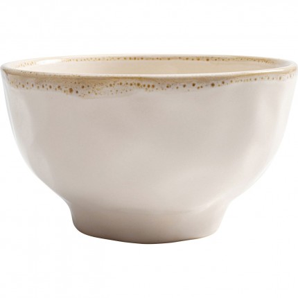 Bols Organic blancs 15cm set de 4 Kare Design