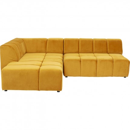 Corner Sofa Belami ochre left Kare Design