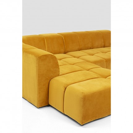 Corner Sofa Belami ochre left Kare Design
