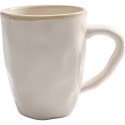 Tasses Organic blanches set de 4 Kare Design