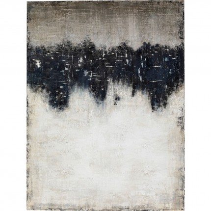 Peinture à l'huile Abstract Into The Sea 90x120cm Kare Design