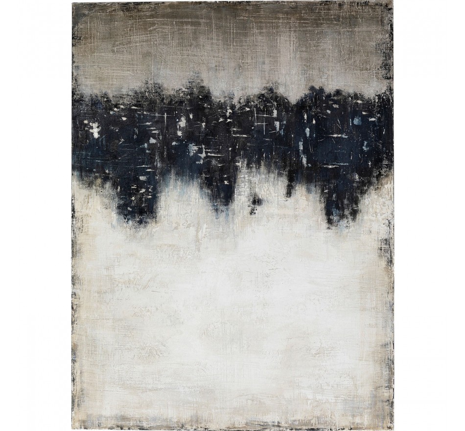 Peinture à l'huile Abstract Into The Sea 90x120cm Kare Design