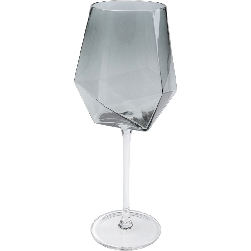 Verre à vin Diamond Smoke