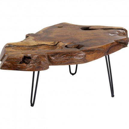 Table basse Aspen 100x60cm nature Kare Design