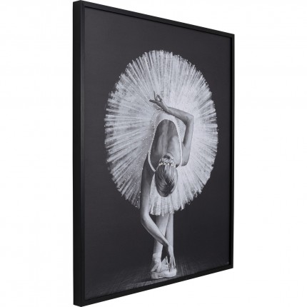 Tableau Frame danseuse ballerine penchée 100x120cm Kare Design