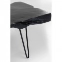 Table basse Aspen noire 100x40cm Kare Design