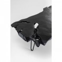 Table basse Aspen noire 100x40cm Kare Design