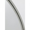 Miroir Curve rond chrome 60cm Kare Design