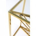 Console Laser dorée 120x40cm Kare Design