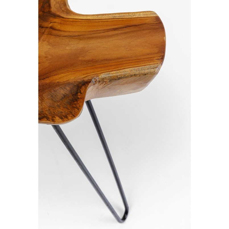 Table d'appoint Aspen 50x50 nature Kare Design