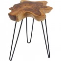 Table d'appoint Aspen 50x50 nature Kare Design
