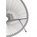 Fauteuil de jardin Acapulco gris Kare Design