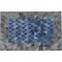 Tapis Triangle gris 170x240cm Kare Design