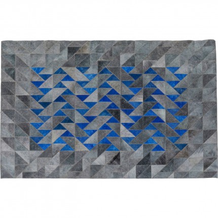 Tapis Triangle gris 170x240cm Kare Design
