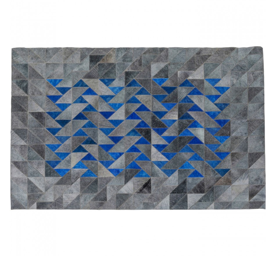 Tapis Triangle gris 170x240cm Kare Design