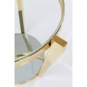 Table d'appoint Monocolo 50cm dorée Kare Design