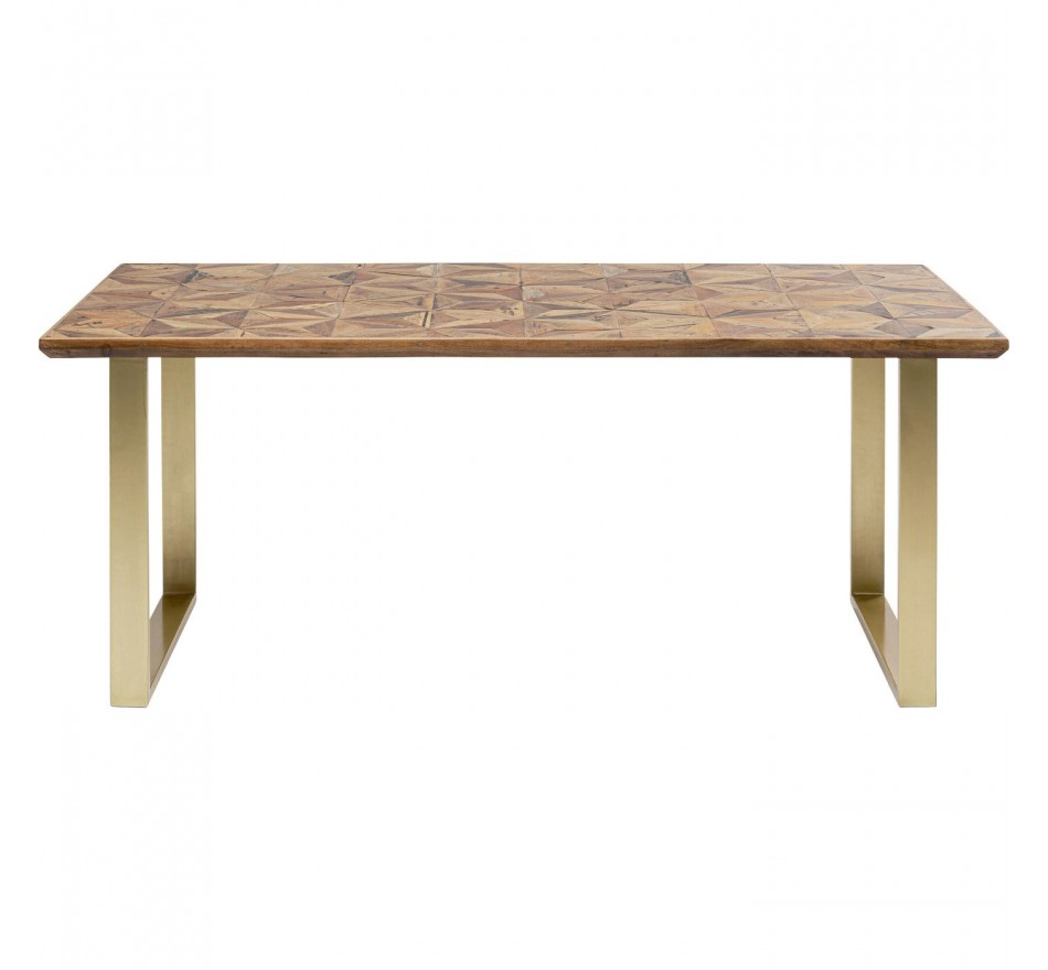 Table Stars 180x90cm laiton Kare Design