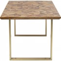 Table Stars 180x90cm laiton Kare Design
