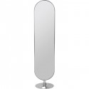 Miroir sur pied Curve 170x40cm chrome Kare Design