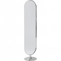 Miroir sur pied Curve chrome 170x40cm Kare Design