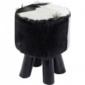 Tabouret Flint Stone 35cm noir Kare Design