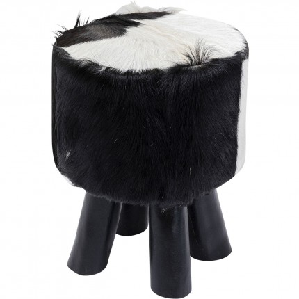 Tabouret Flint Stone 35cm noir Kare Design