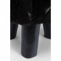 Tabouret Flint Stone 35cm noir Kare Design