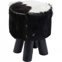 Tabouret Flint Stone 35cm noir Kare Design