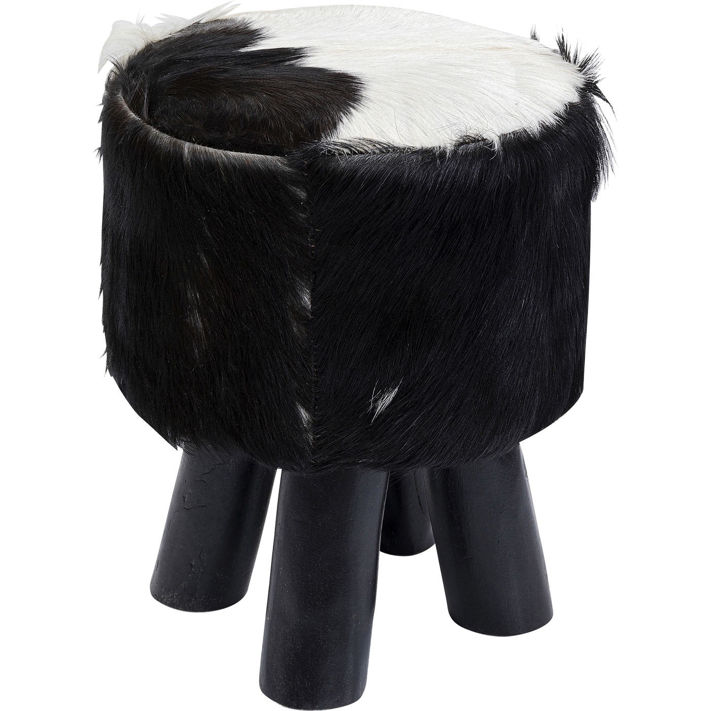 Tabouret Flint Stone 35cm noir Kare Design