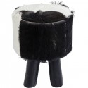 Tabouret Flint Stone 35cm noir Kare Design