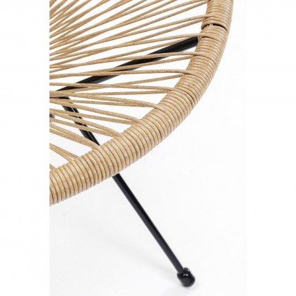 Fauteuil de jardin Acapulco nature Kare Design