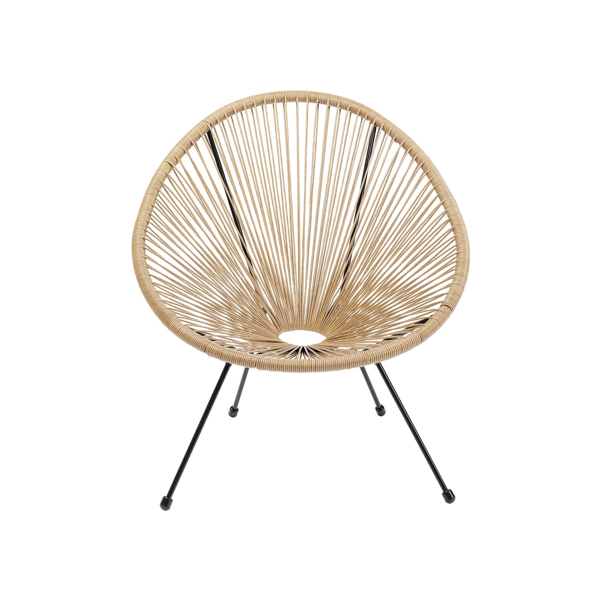 Fauteuil de jardin Acapulco nature Kare Design