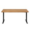Bureau Smart Symphony chêne noir 160x80cm Kare Design