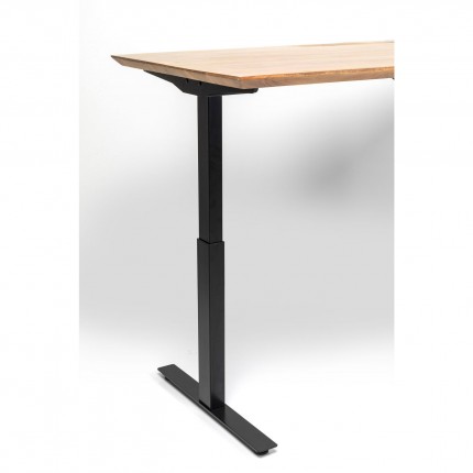 Bureau Smart Symphony acacia noir 160x80cm Kare Design