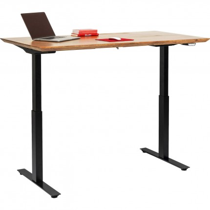 Bureau Smart Symphony acacia noir 160x80cm Kare Design