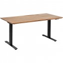 Bureau Smart Symphony acacia noir 160x80cm Kare Design