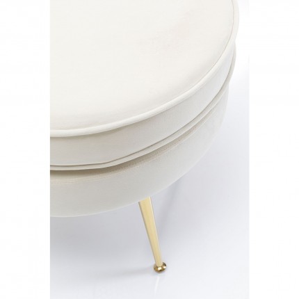 Tabouret Water Lily écru Kare Design