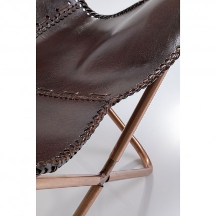 Fauteuil Butterfly Brown Kare Design