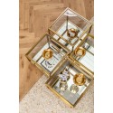 Tables basses Orion set de 4 dorées Kare Design